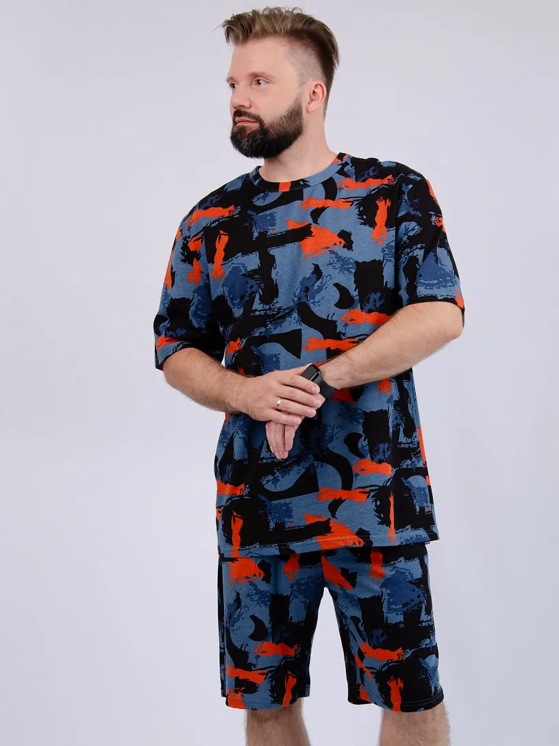 Костюм К-183-индиго
